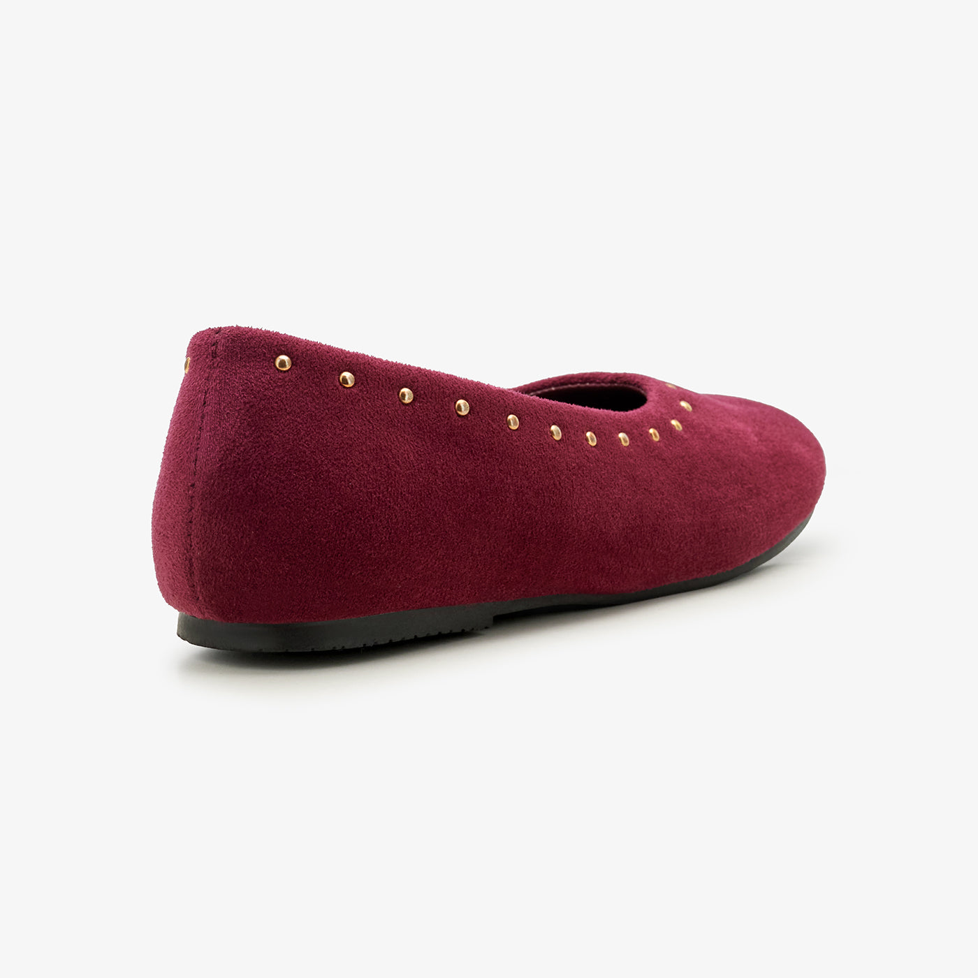 Girls' Studded Ballet Flats