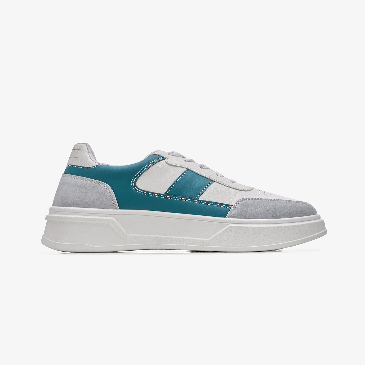 Men's Panelled Lace-Up Sneakers