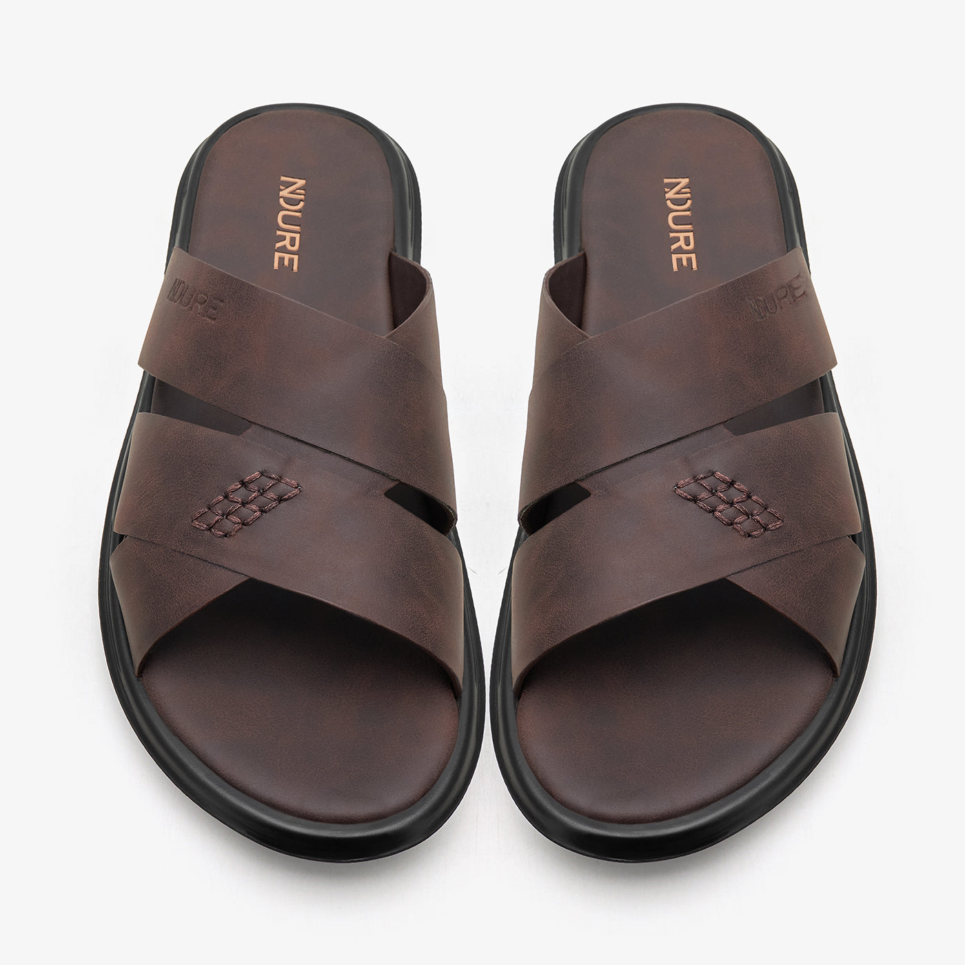 Men's Criss-Cross Slides