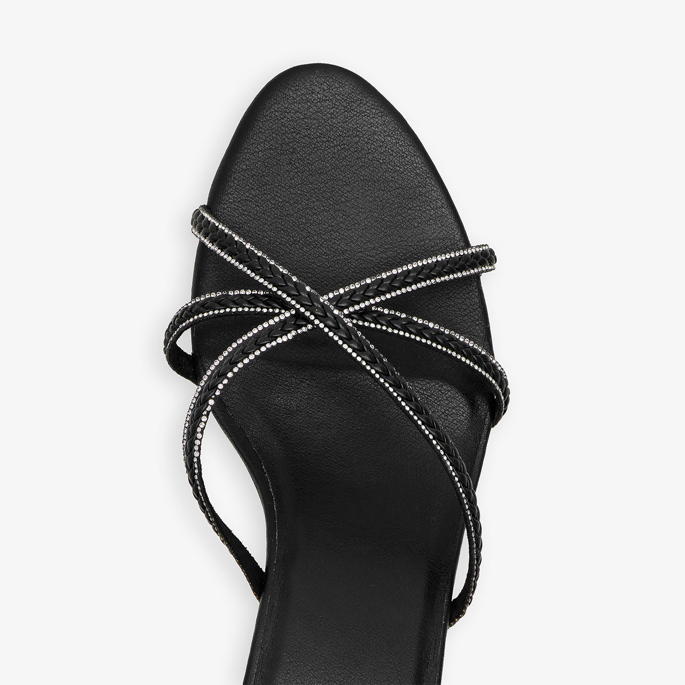 Women's Strappy Rhinestones Heels