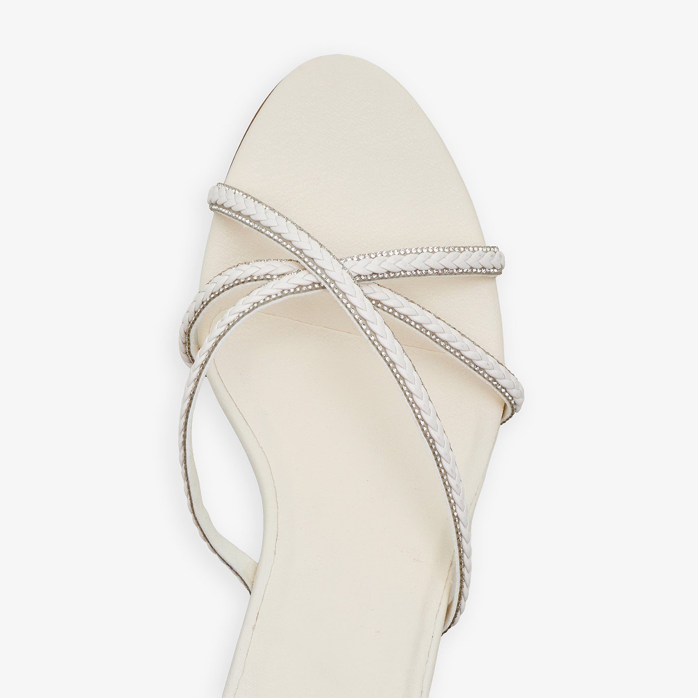 Women's Strappy Rhinestones Heels