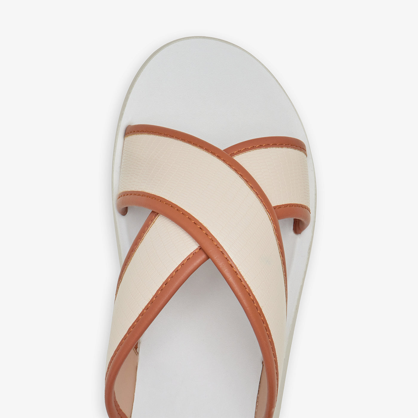 Women's Cross Strap Slides