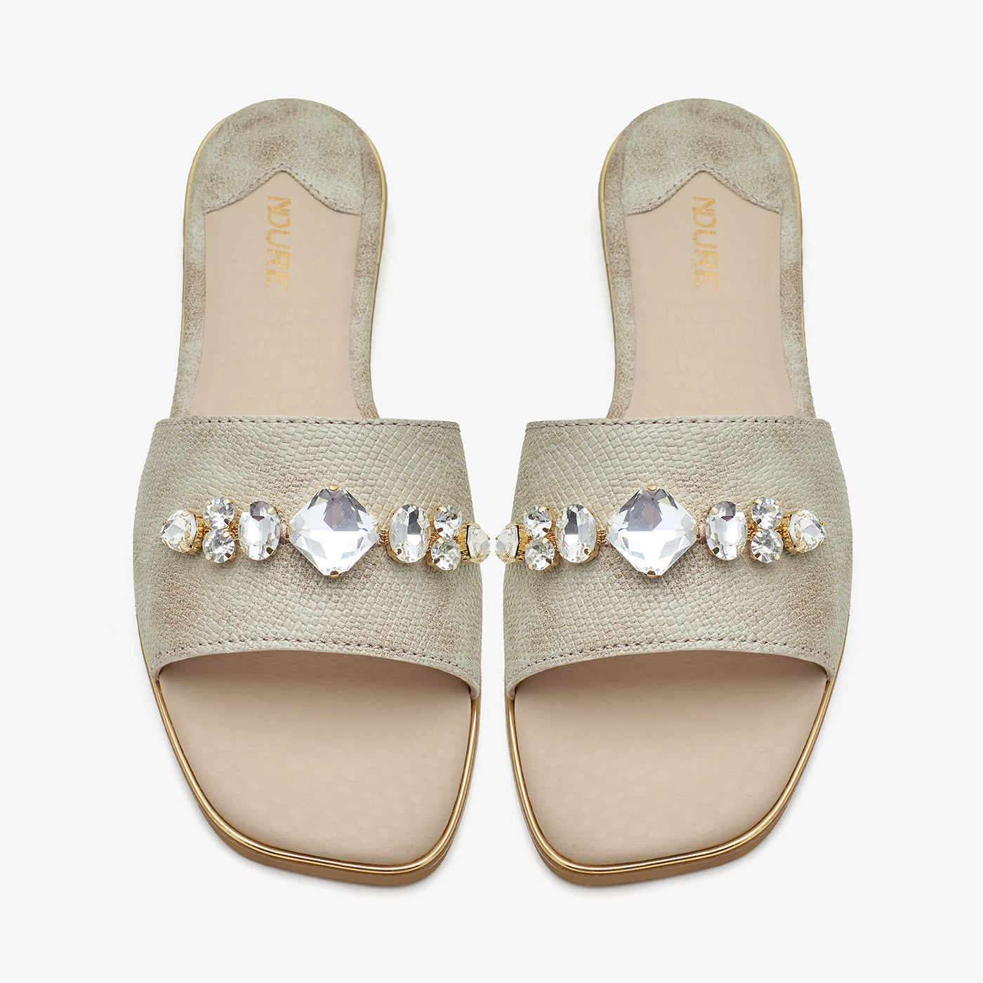 Women's Embellished Slides