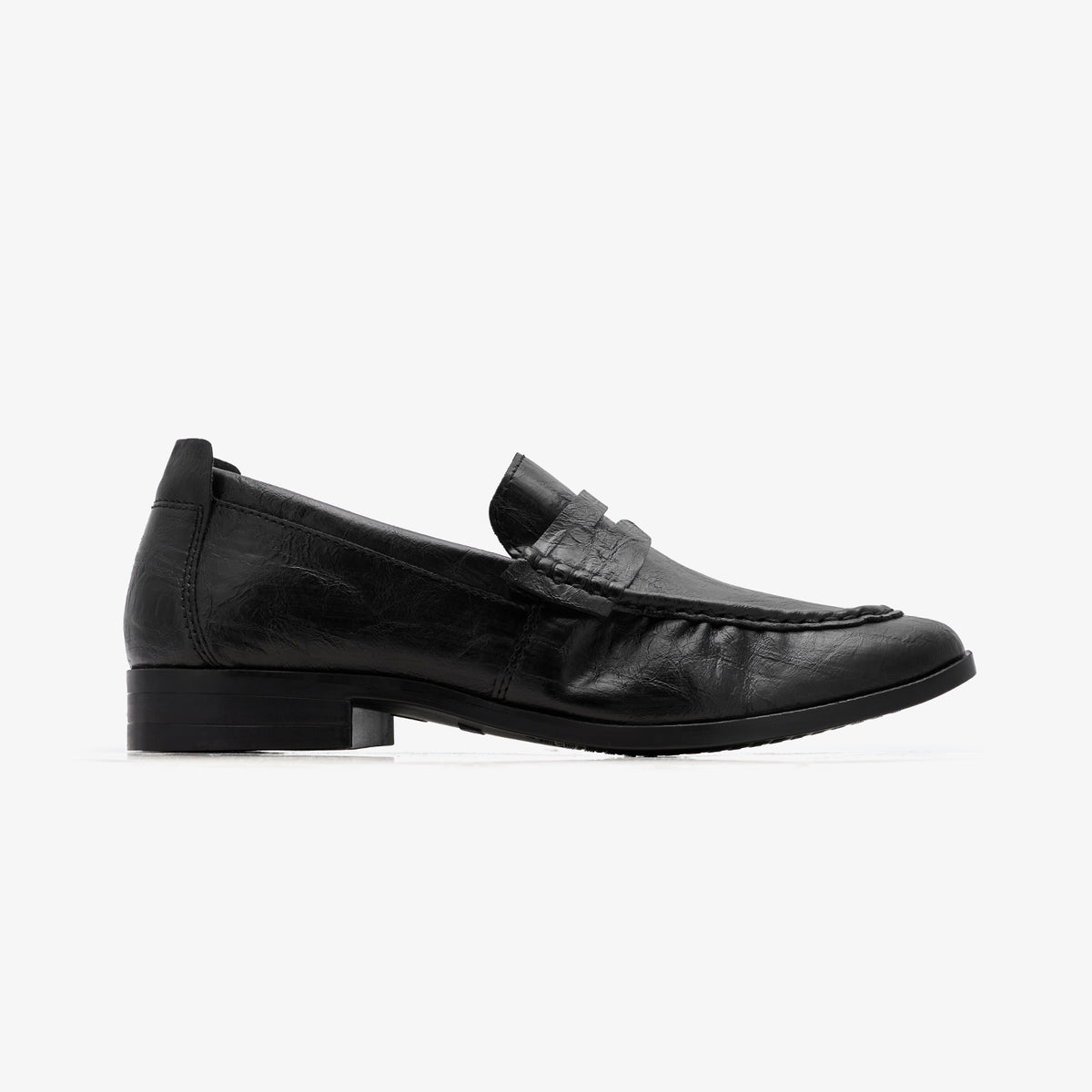 Men’s Textured Penny Loafers