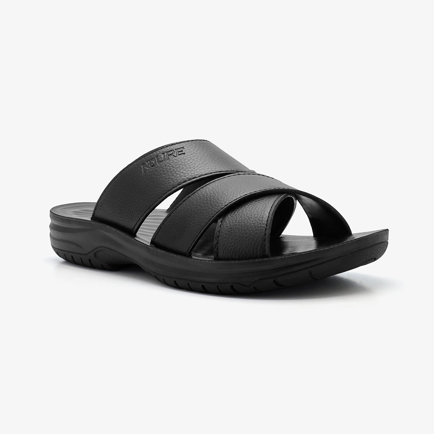 Men's Criss-Cross Slides
