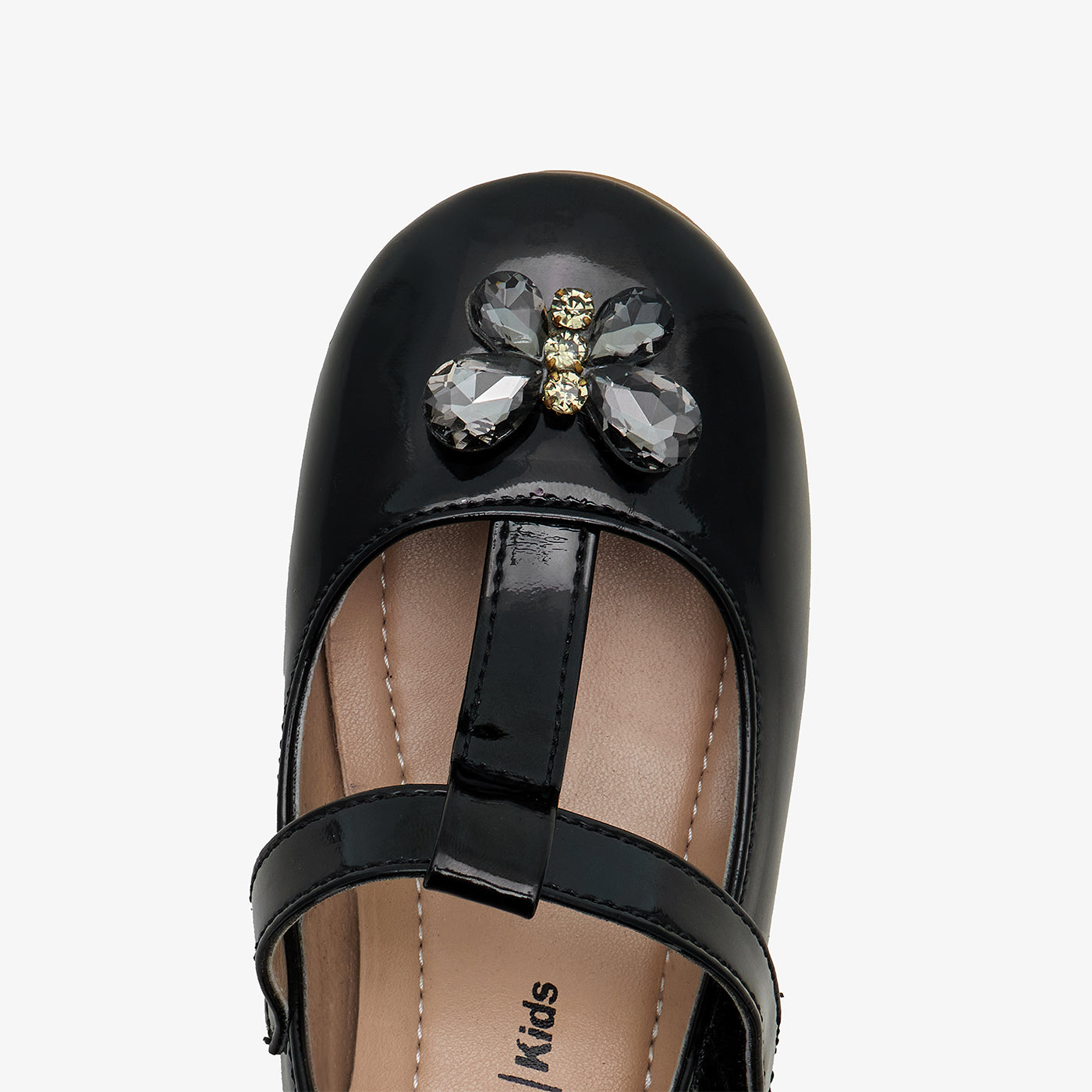 Girls' Metallic Mary Janes