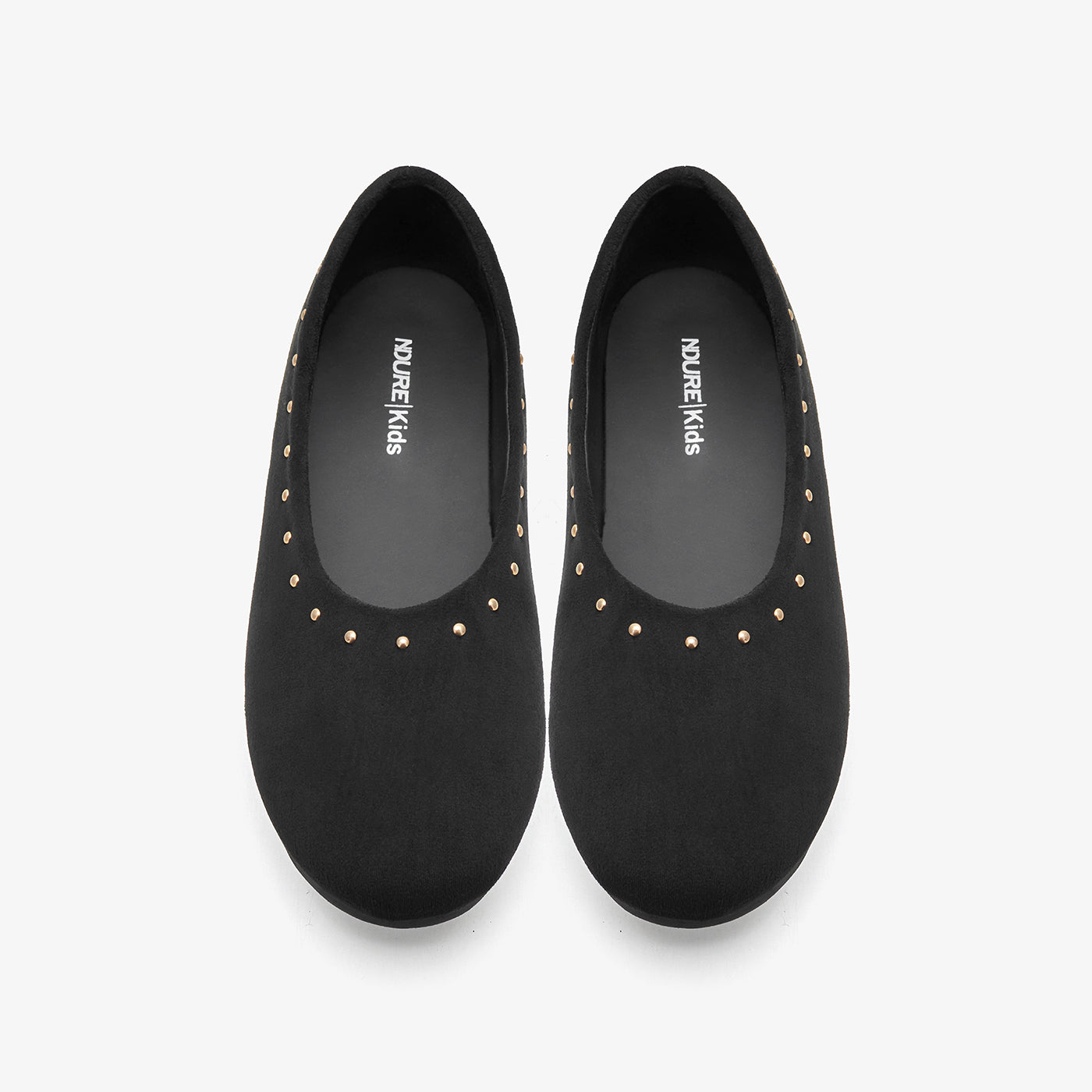 Girls' Studded Ballet Flats