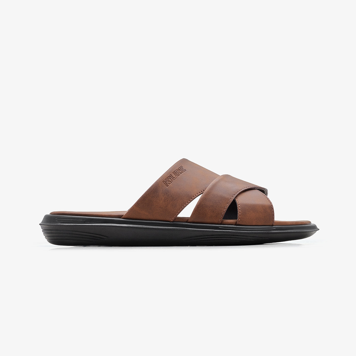 Buy Men's CHAPPAL Men's Cross-Stap Slides M-PL-IVA-0010 – Ndure.com