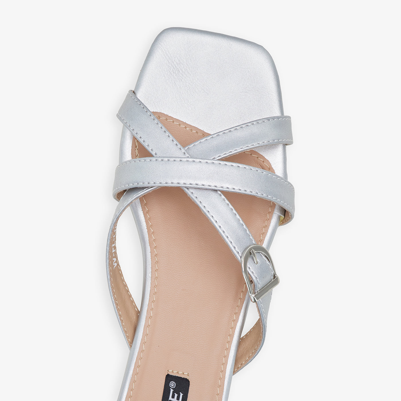 Women's Shiny Straps Slides