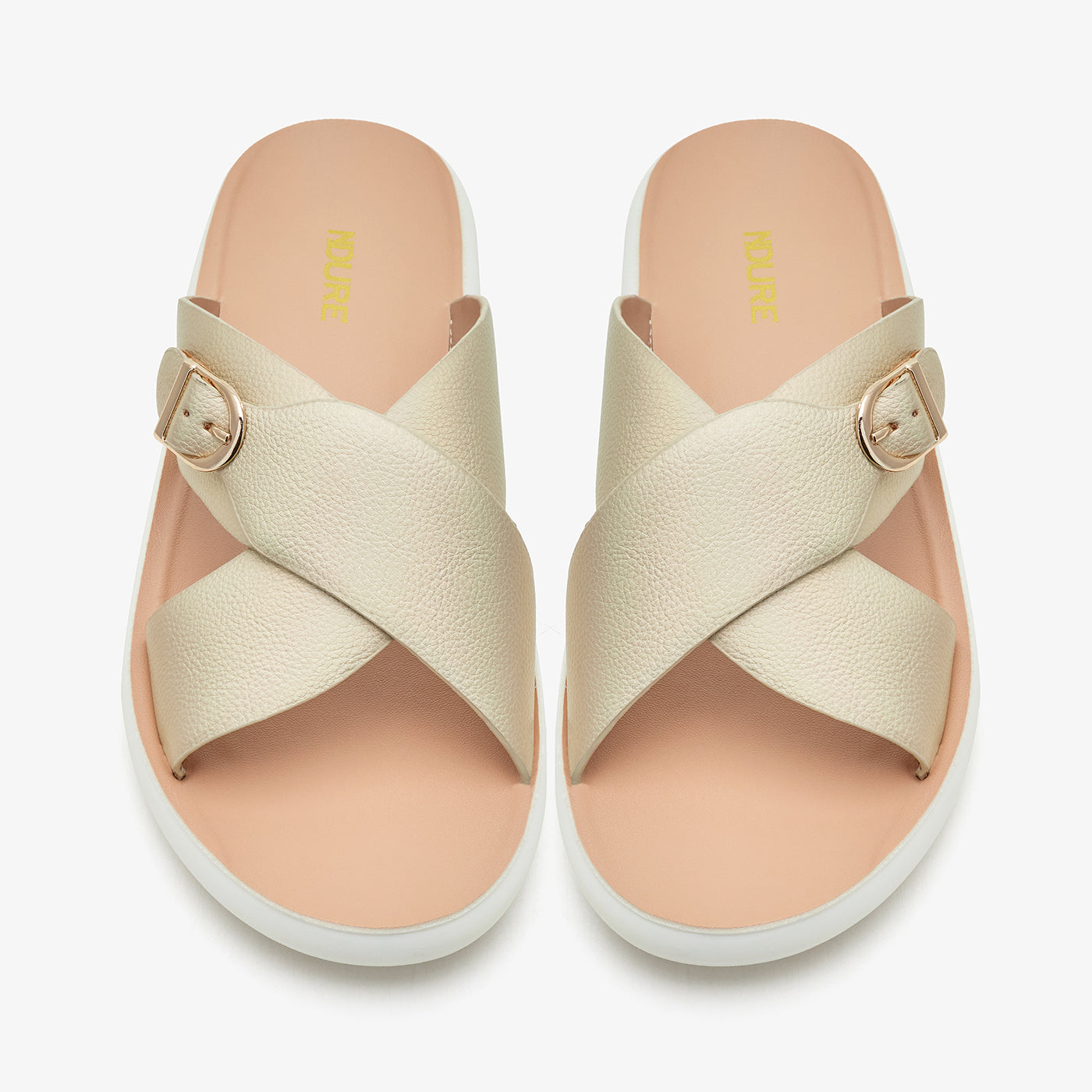 Women's Cross-Over Strap Slides