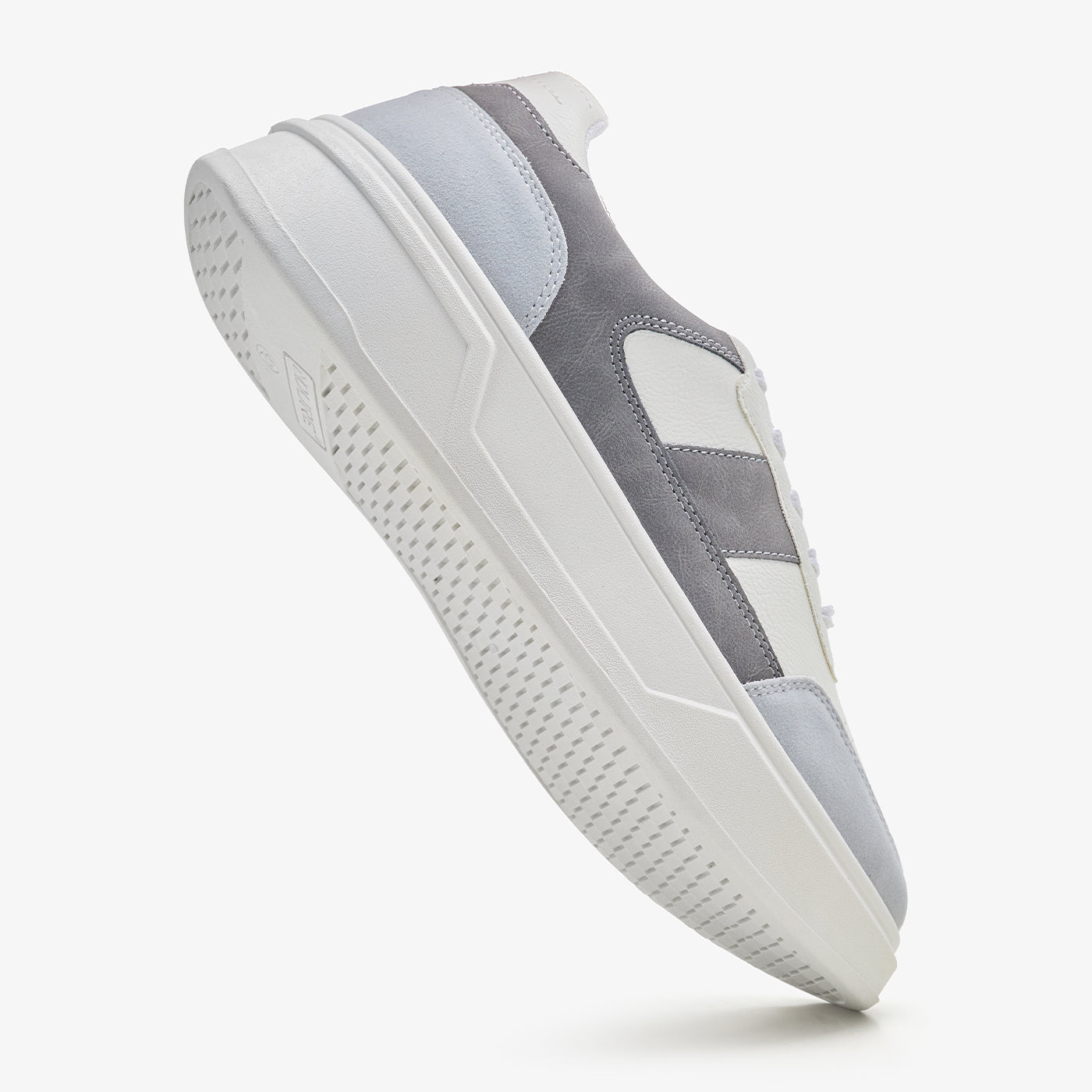 Men's Panelled Lace-Up Sneakers