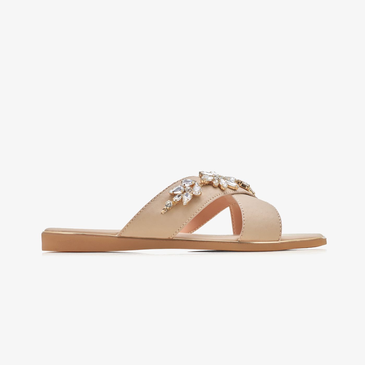 Women's Embellished Slides