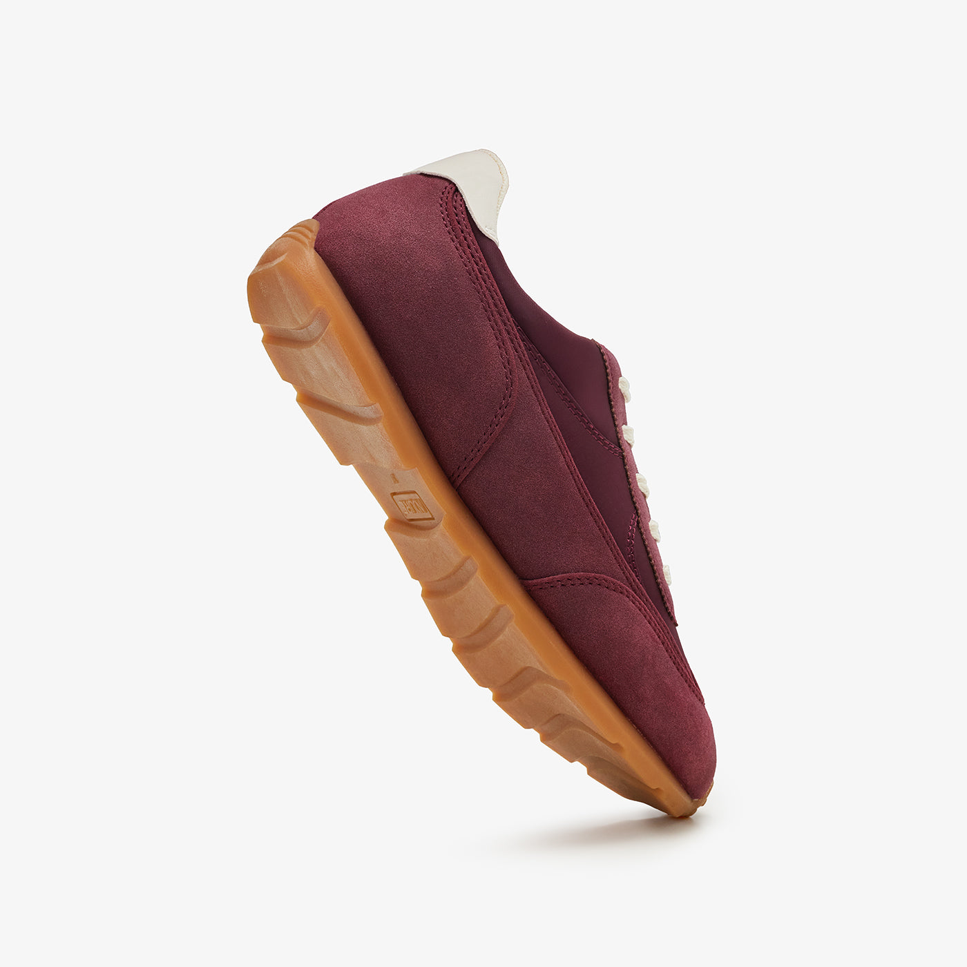 Girls' Contrast Sole Suede Sneakers