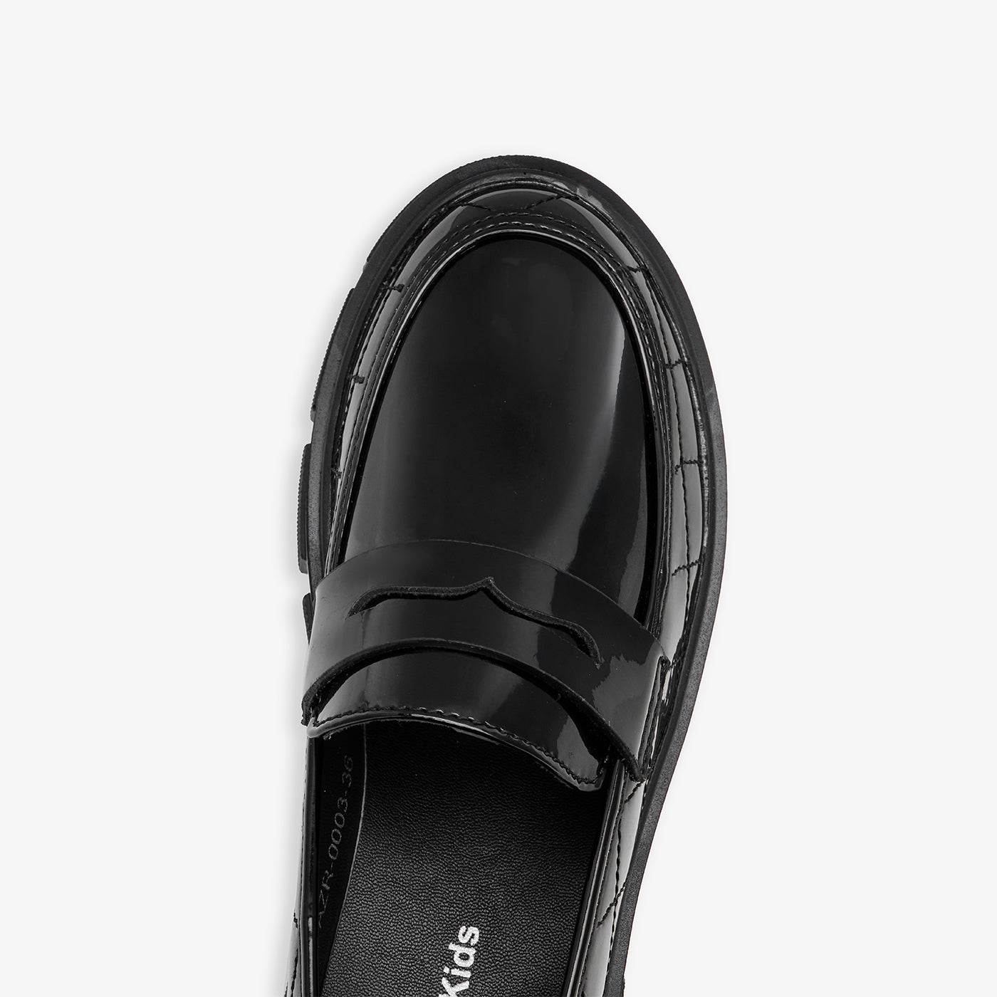 Girls’ Quilted School Shoes