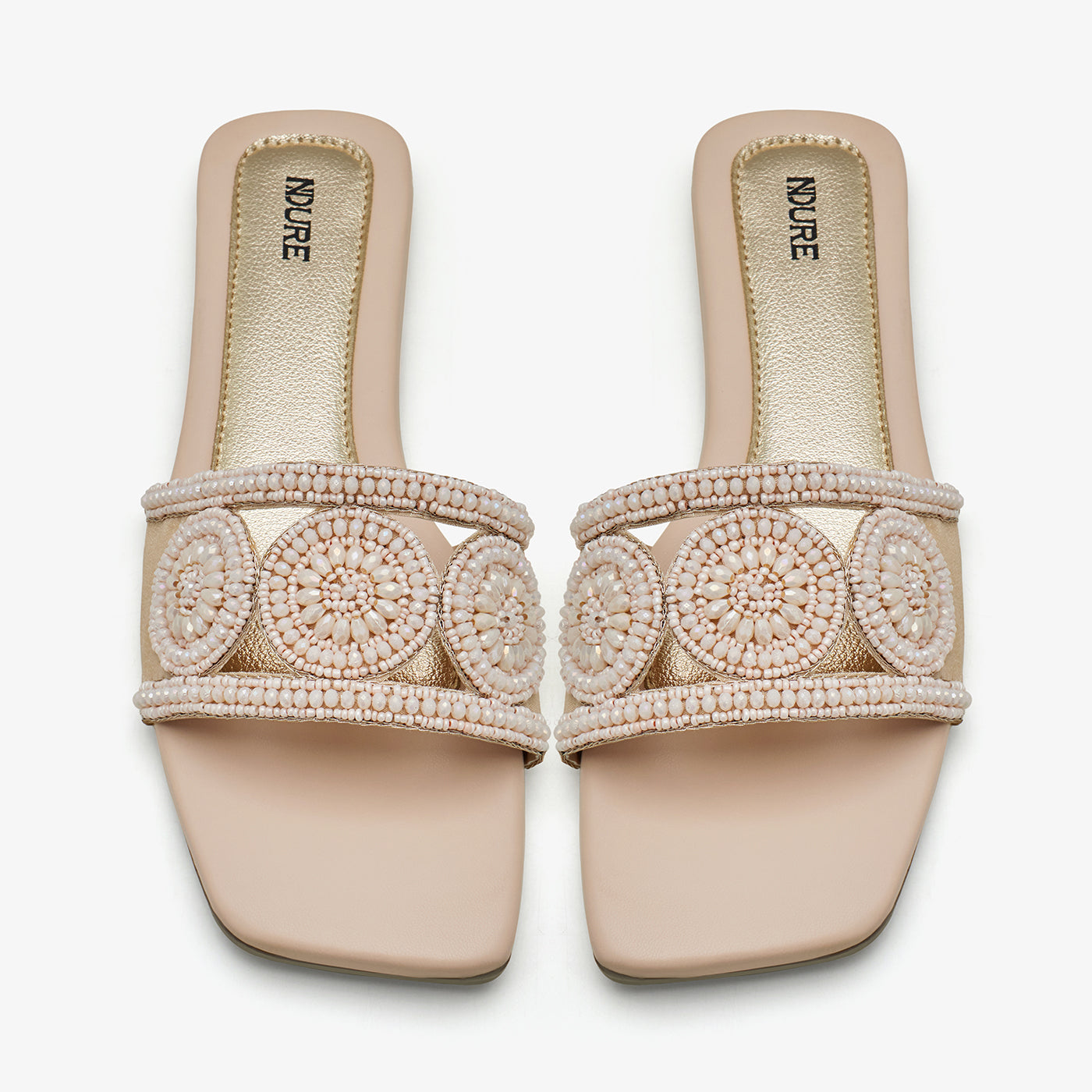 Women's Beaded Slides