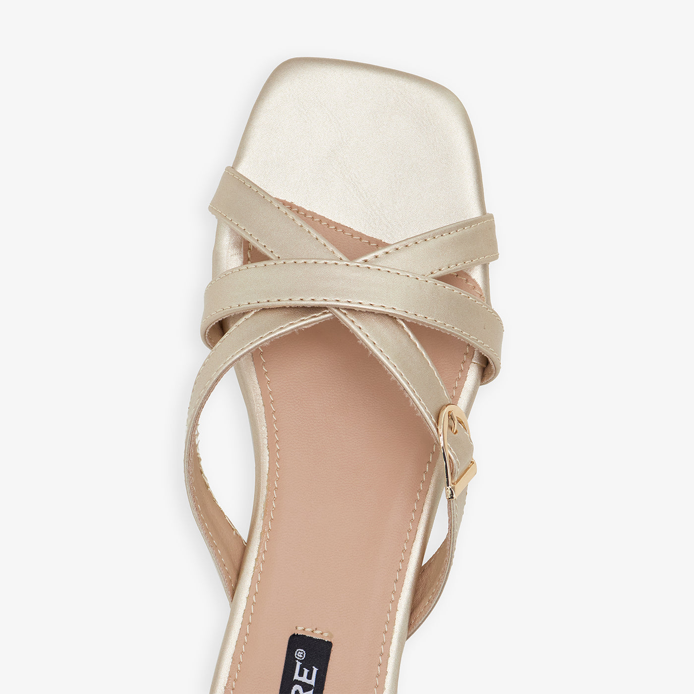 Women's Shiny Straps Slides