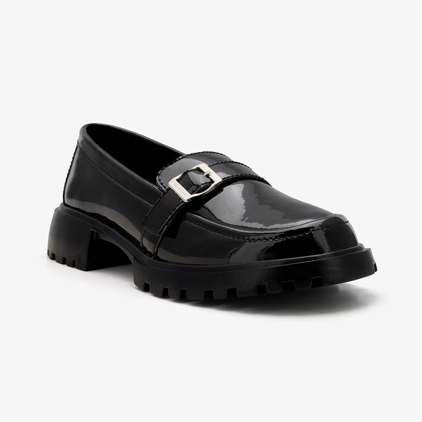 Women’s Patent-Effect Loafers