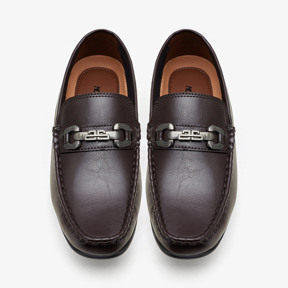 Men’s Loafers with Metal Detail