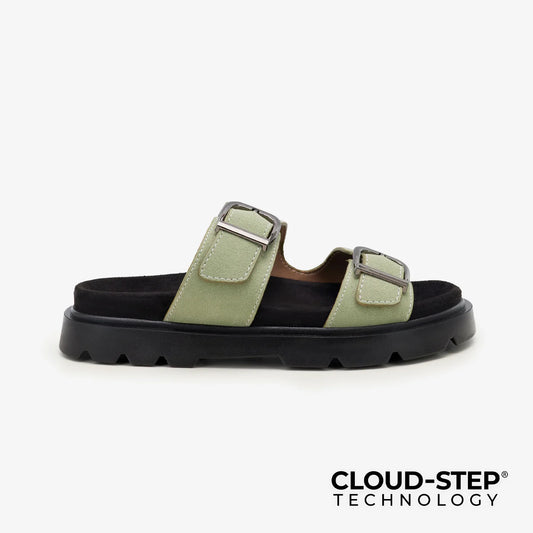 Girls’ Cloud-Step Comfort Slides