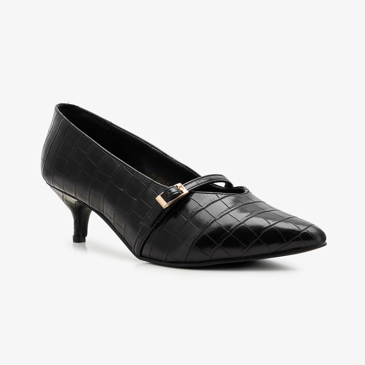 Women’s Buckle Strap Kitten Heels