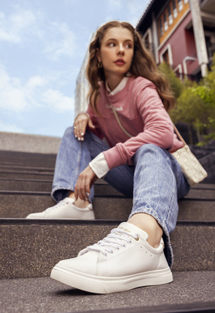 Casual Lace-Up Trainers for Women
