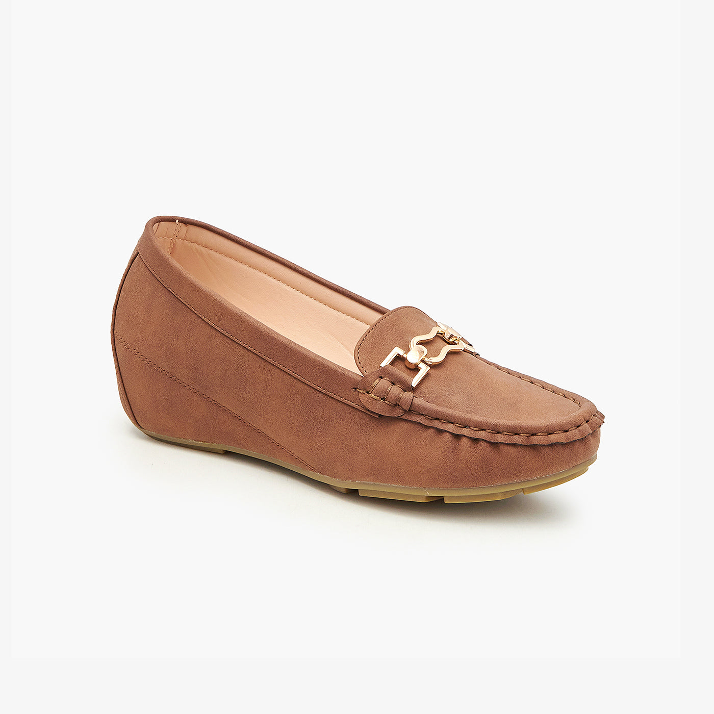 Women's Buckled Moccasins