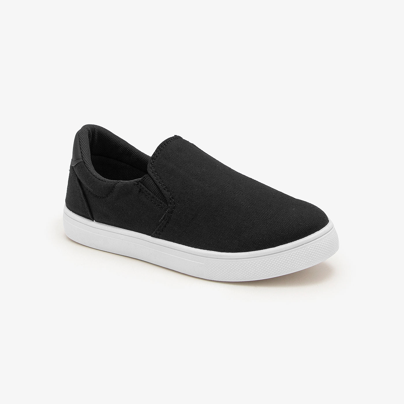 Athletic Canvas Slip Ons