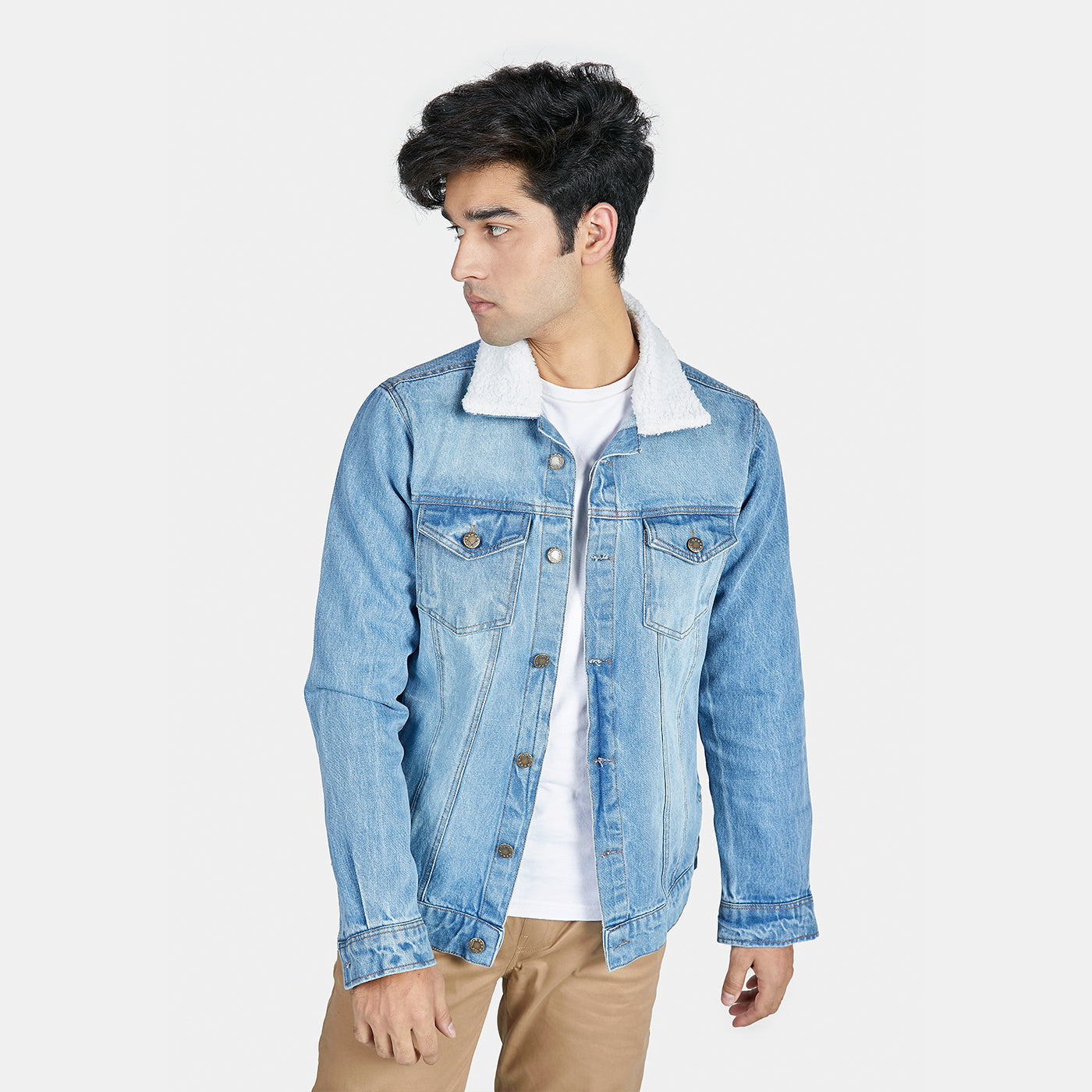 Buy BLUE Mens Denim Jacket – Ndure.com