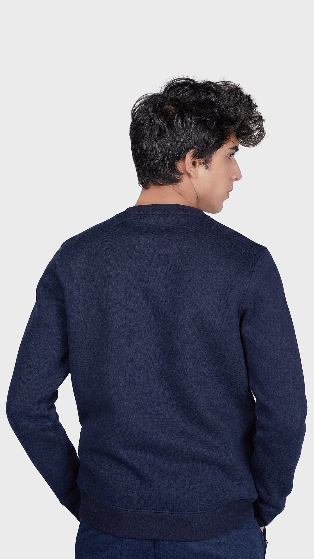 Fleece Sweatshirt with Pocket