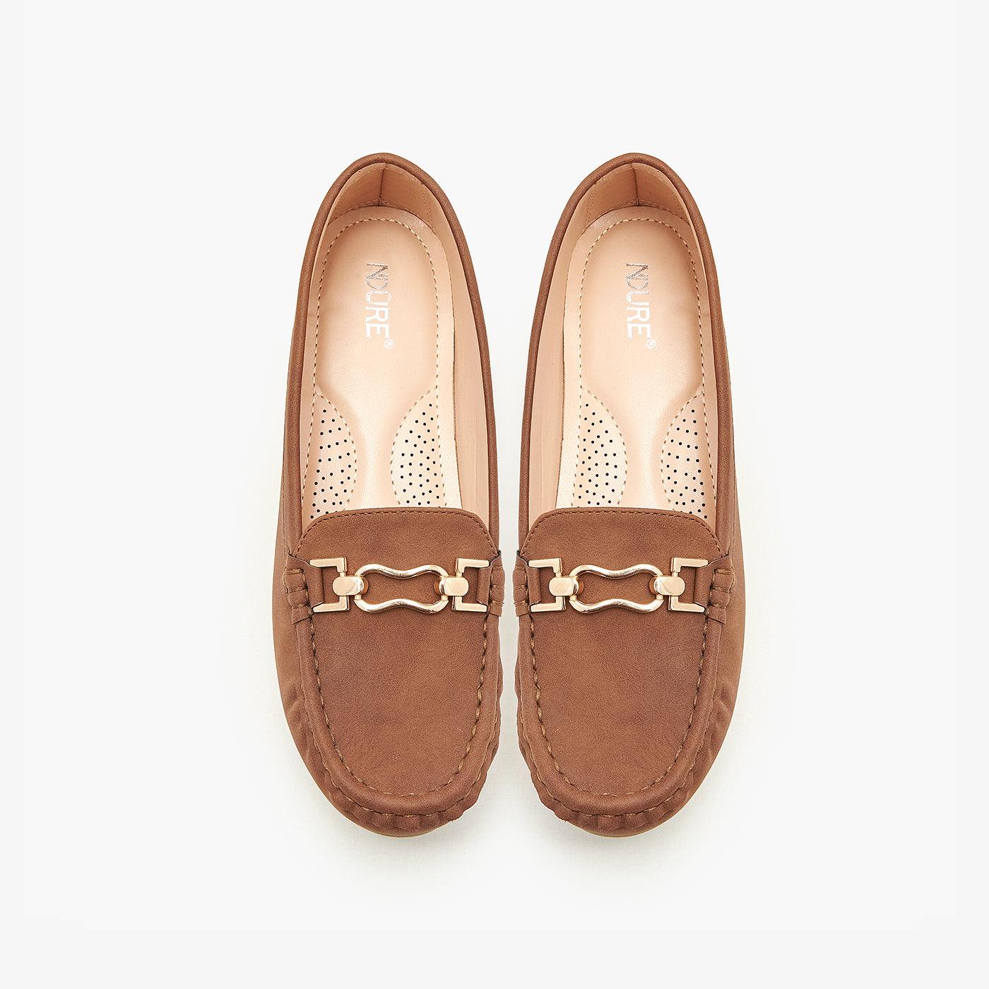 Women's Buckled Moccasins