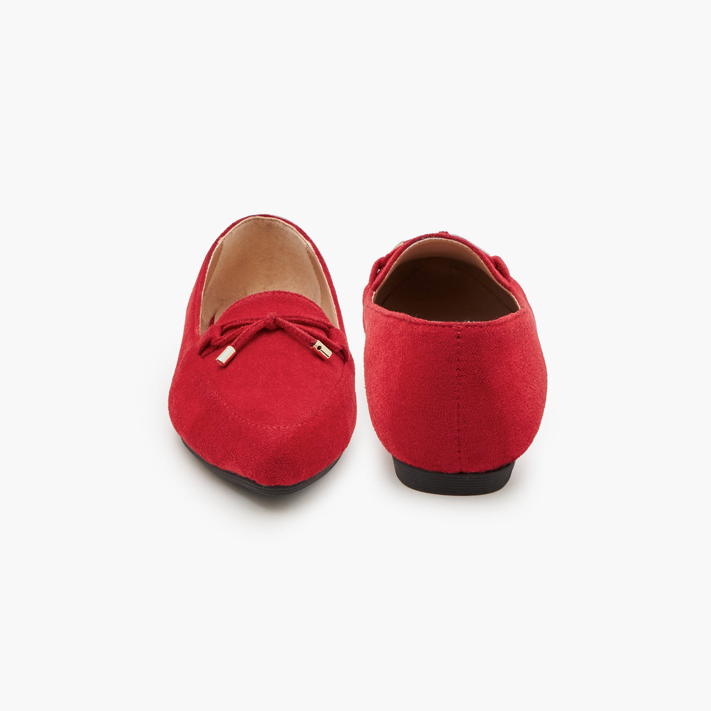 Women's Suede Pointed Loafers
