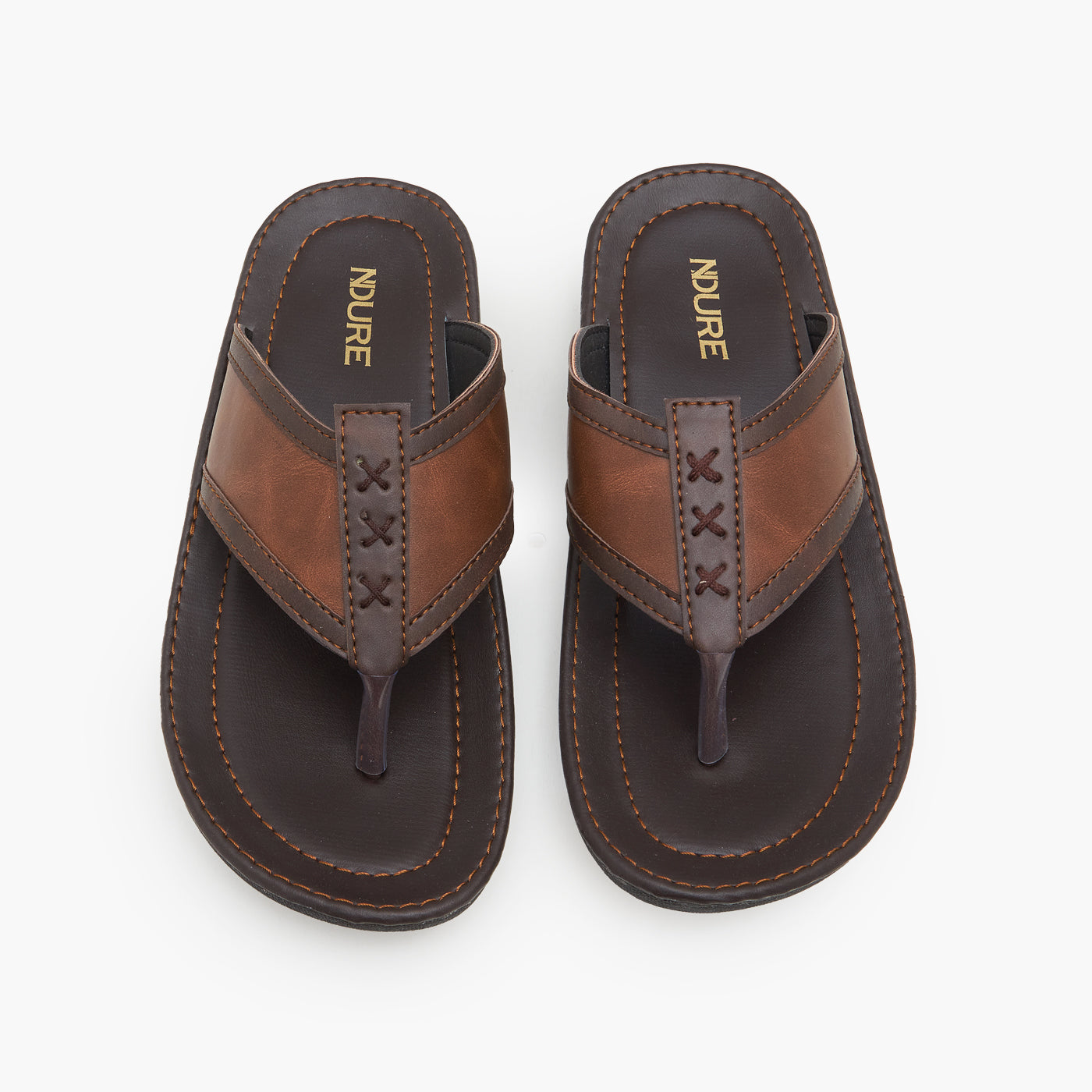 Buy BROWN Men's Trendy Chappals â Ndure.com