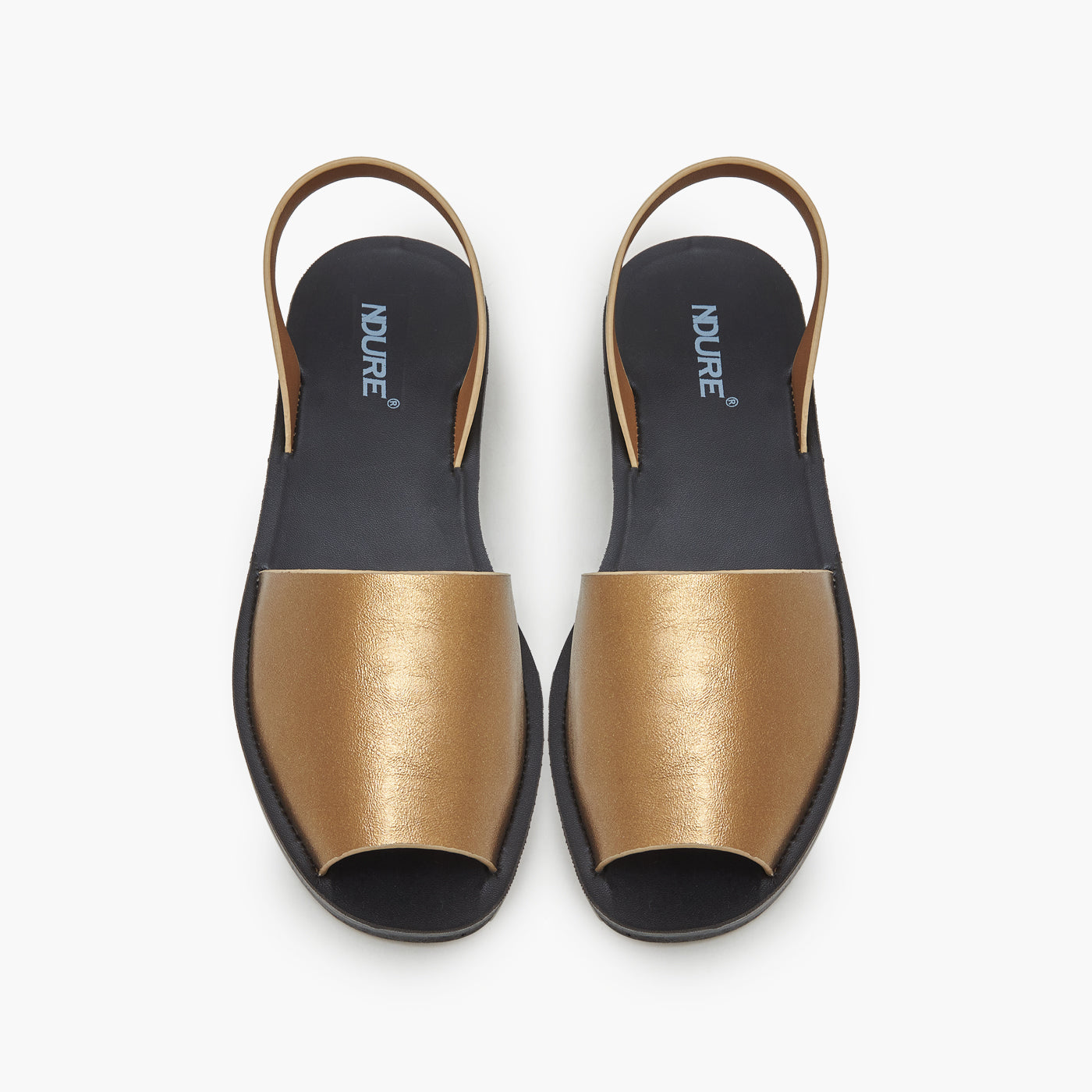Women's Metallic Toned Sandals
