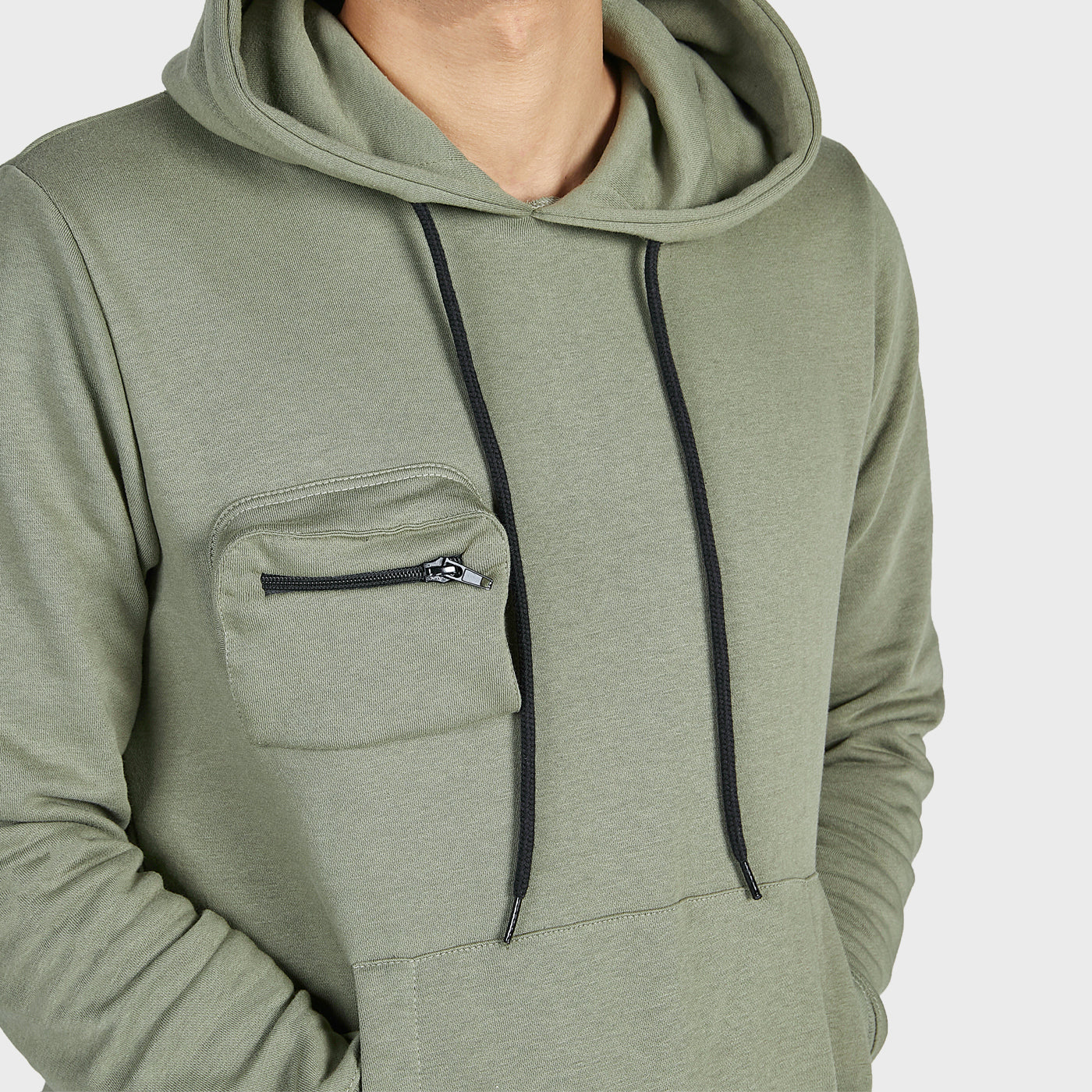 Mens Pullover with pockets