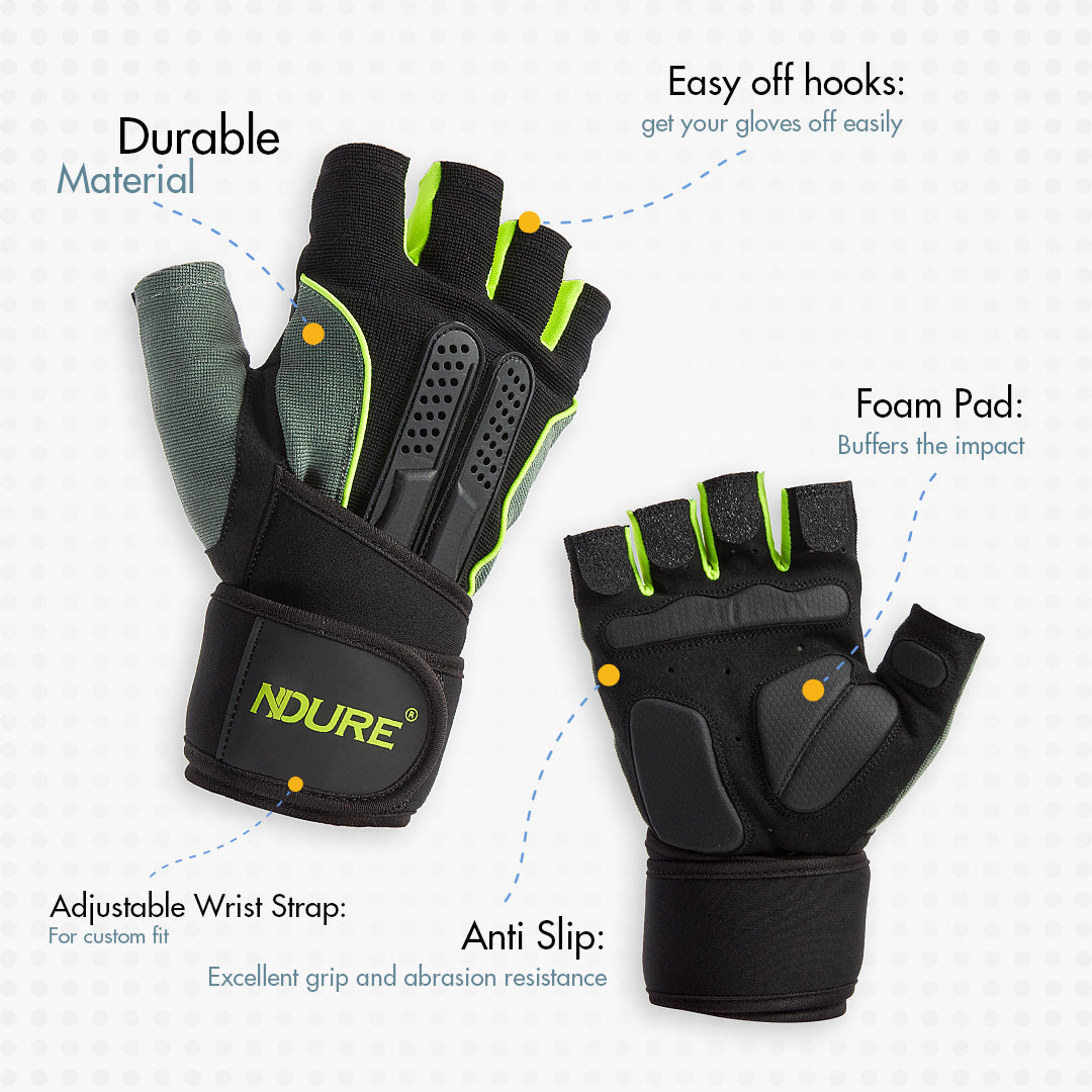 Weight lifting Gloves with palm support