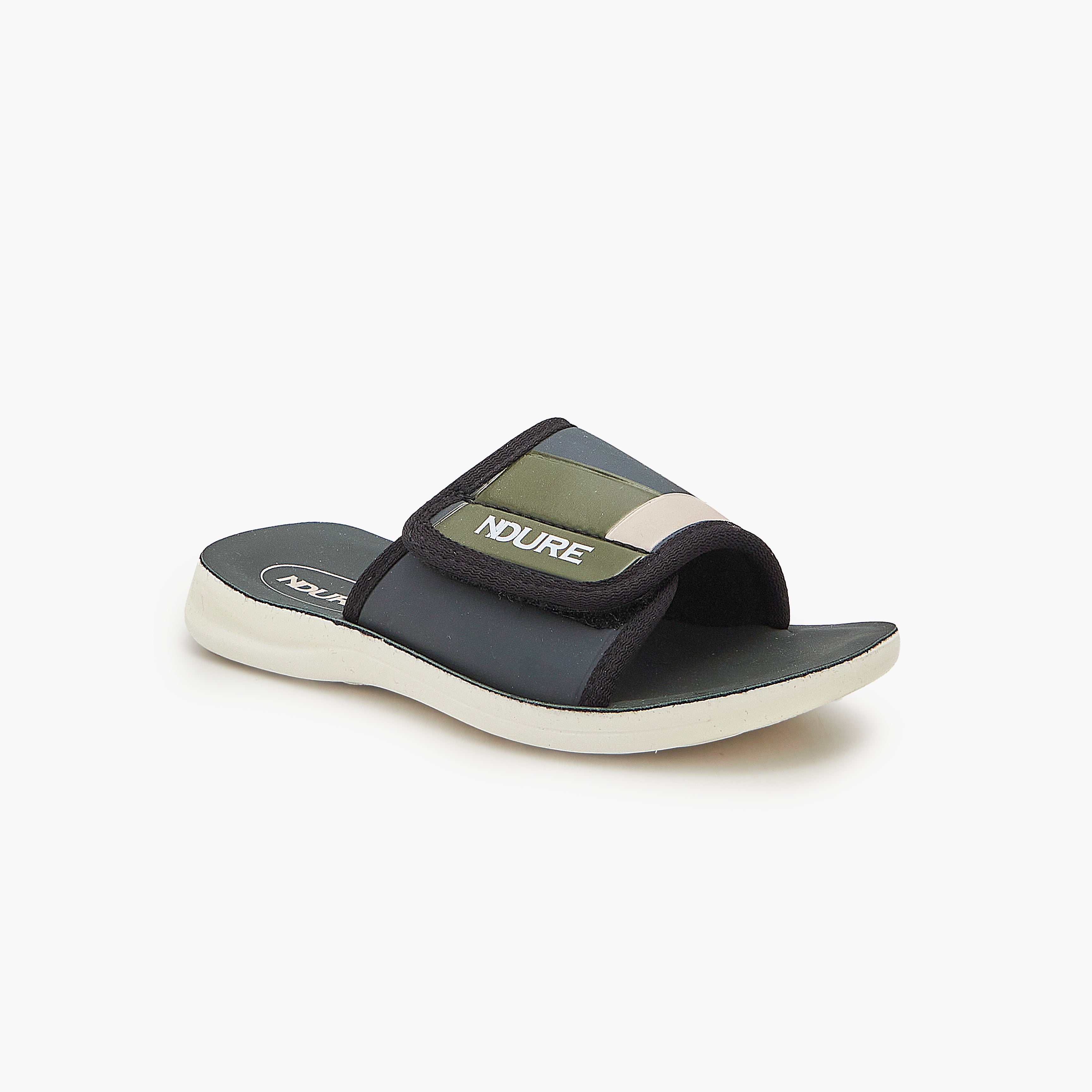 Buy Boys Tan Casual Slippers Online | SKU: 47-4607-23-31-Metro Shoes